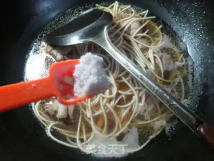 Make Bone noodles step 6