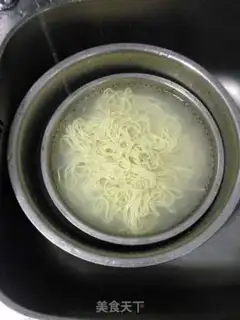 Make Cold noodles step 5