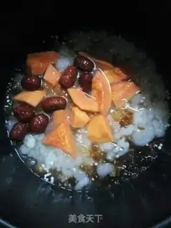 Make Peach and papaya milk Simillo step 3