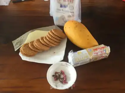 Make Mango cherry blossom mousse step 0