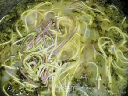 Make Yellow fish noodles step 6