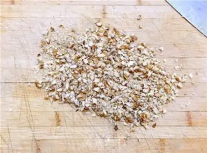 Make Low-fat nut bar step 11