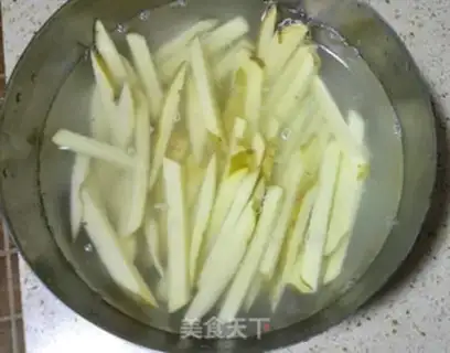 Make The oven fries step 2