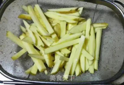 Make The oven fries step 4