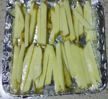 Make The oven fries step 6