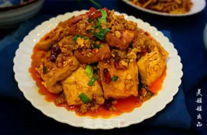 Make Spicy sauce and tofu step 17