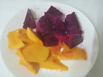Make Fruit yogurt step 1