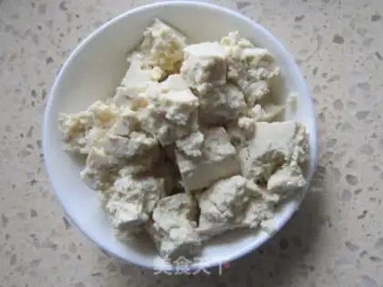 Make All wheat tofu bread step 1