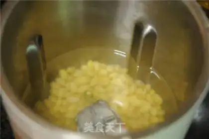 Make Soy milk for tea cake step 1