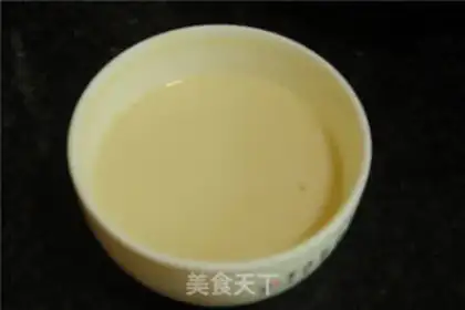 Make Soy milk for tea cake step 2