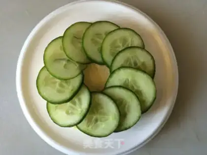 Make Potato salad cake step 14