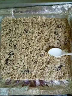 Make Honey banana cereal cookies step 3