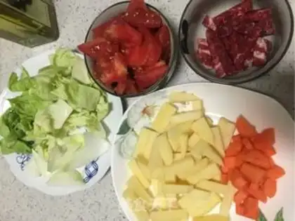Make Russian cuisine soup step 0