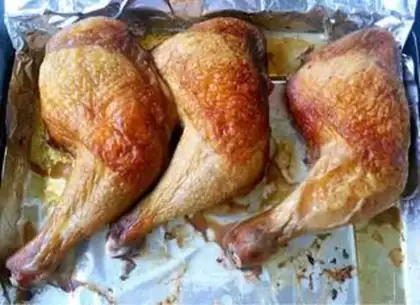 Make Roasted chicken legs step 3