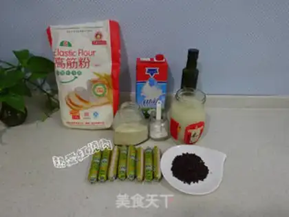 Make No sugar, low-fat rabbit bread step 0