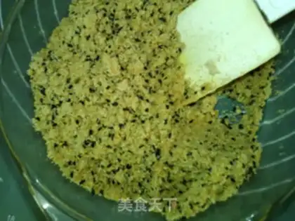 Make Black and white sesame step 6