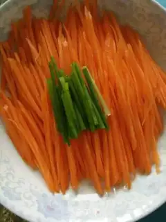 Make Carrot fried eggs step 0
