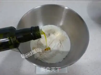 Make No sugar, low-fat rabbit bread step 2