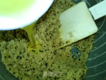 Make Black and white sesame step 7