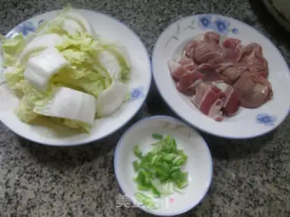 Make Porky chicken and cabbage step 0