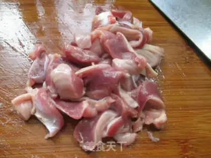 Make Porky chicken and cabbage step 1