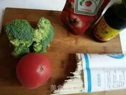 Make Ketchup noodles step 0