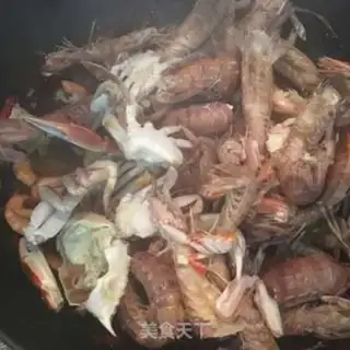 Make Spicy seafood step 12