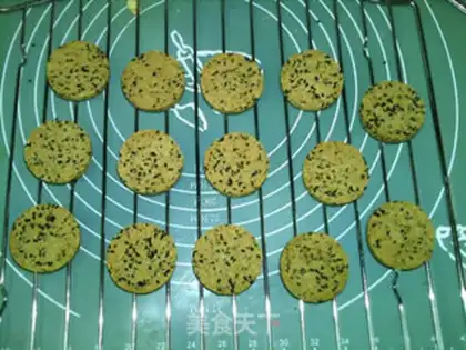 Make Black and white sesame step 14