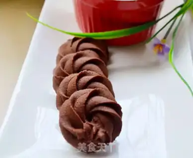Make Butter cocoa cookies step 9
