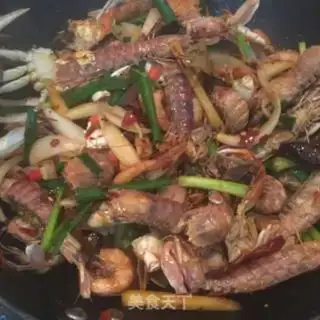 Make Spicy seafood step 14
