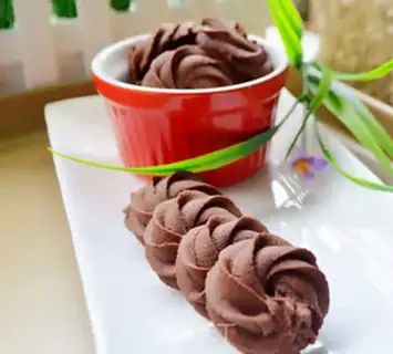 Make Butter cocoa cookies step 10
