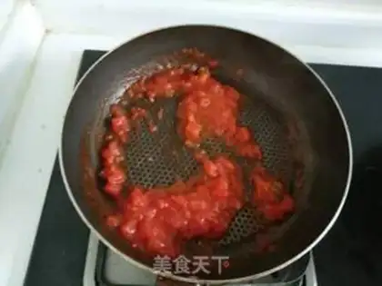 Make Ketchup noodles step 4