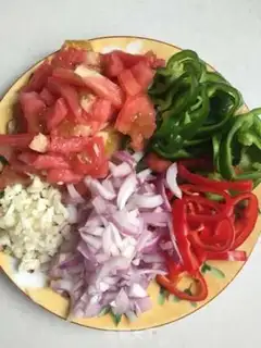Make Bacon shrimp pizza step 7