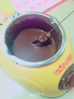 Make Blueberry chocolate step 2