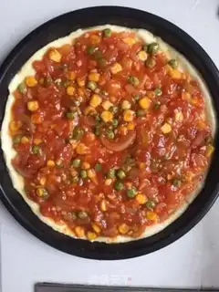 Make Bacon shrimp pizza step 14