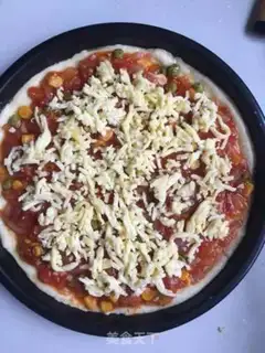 Make Bacon shrimp pizza step 15