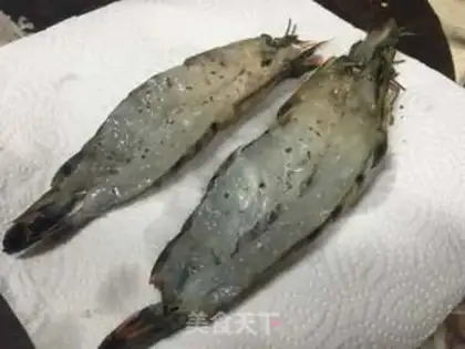 Make Shrimp pasta step 1