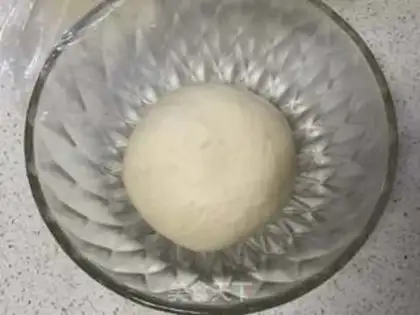 Make The chicken pizza on the bottom of the shrimp step 8