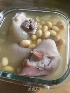 Make Pig hoof and soybeans step 5