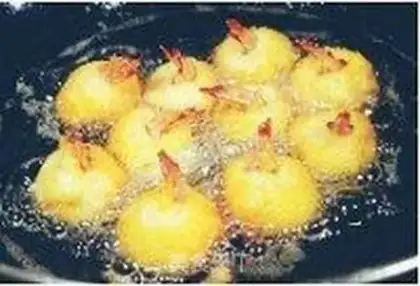 Make Potato shrimp balls step 6