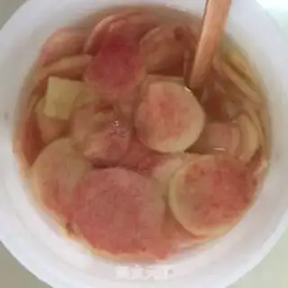 Make Peach fruit yeast step 4