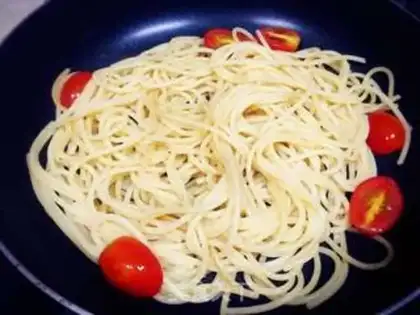 Make Shrimp pasta step 14