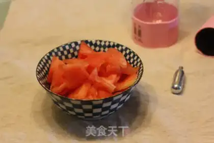 Make Bubble watermelon juice step 0