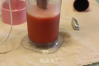 Make Bubble watermelon juice step 1