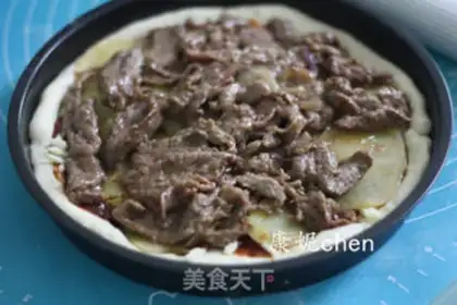 Make Potato beef pizza step 14