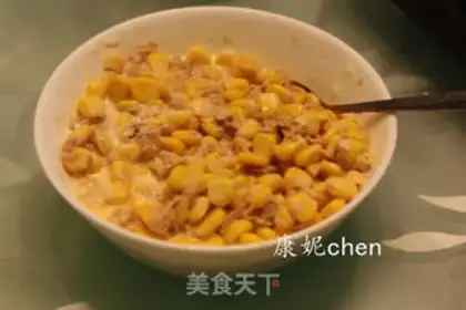 Make Corn tuna step 0
