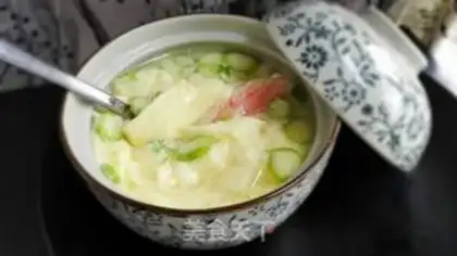 Make Crab claws steam eggs step 4