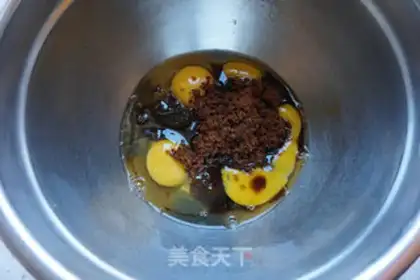 Make Low sugar date cake step 2