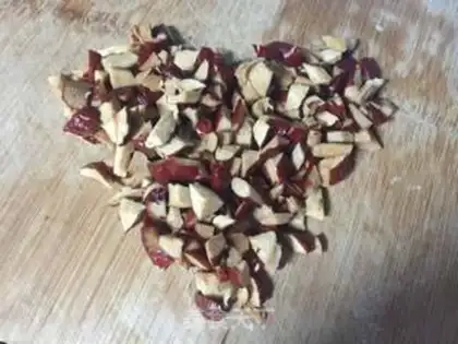Make Vegetable walnuts step 4