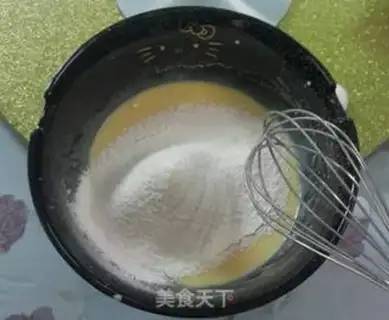 Make Six chain yogurt cake step 1
